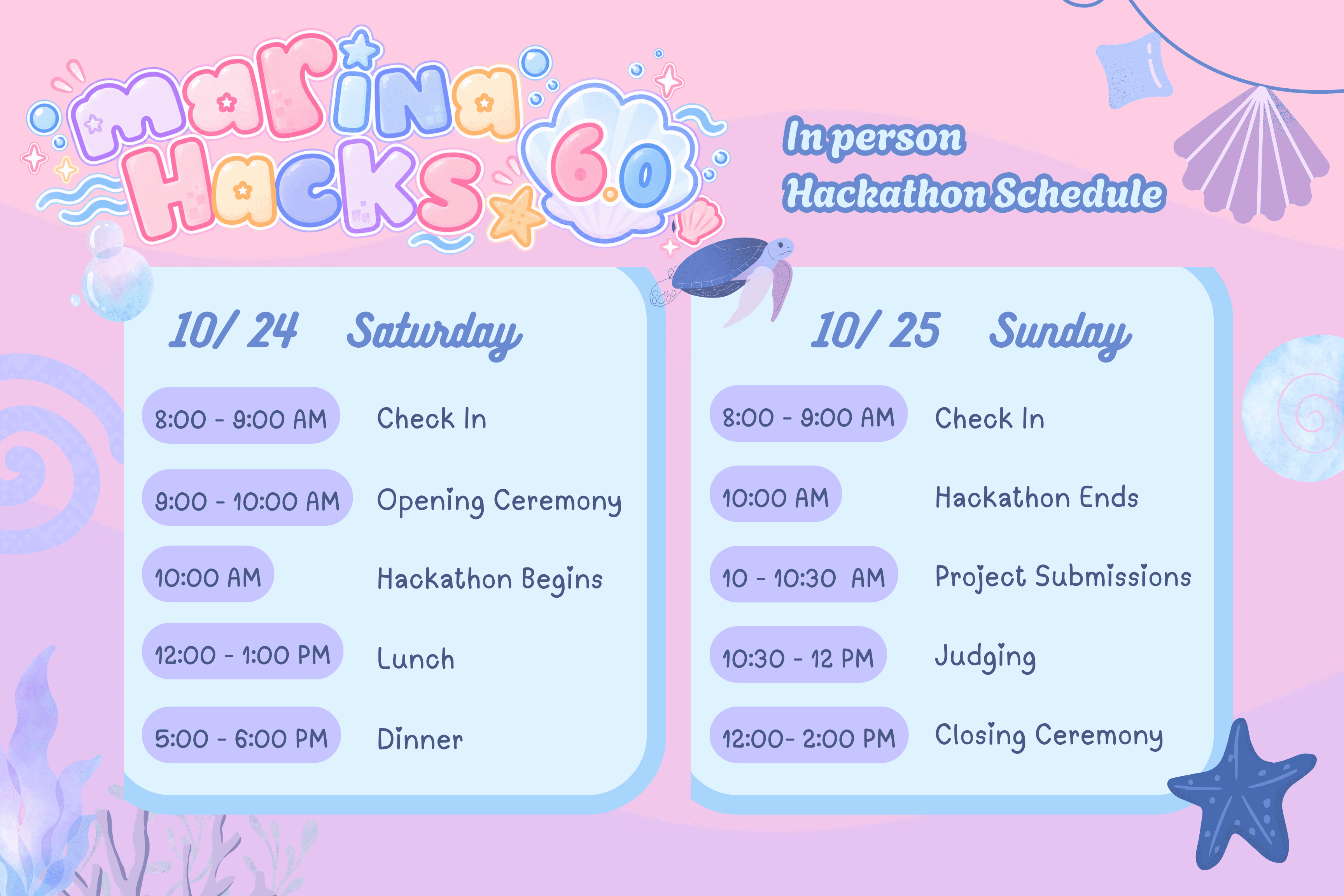 Event Schedule
