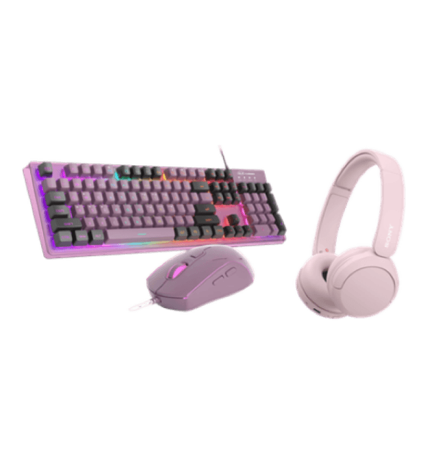 BEST OVERALL | Keyboard & Mouse + Sony Headphones